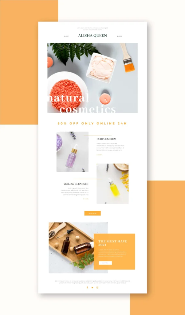 Tipos de fotografía que funcionan mejor en email marketing Di Pierro Estudio